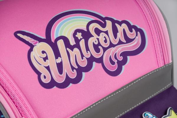 BAAGL SET 7 Zippy Unicorn: aktovka, penál, sáček, desky, box, zástěra, samolepky 9