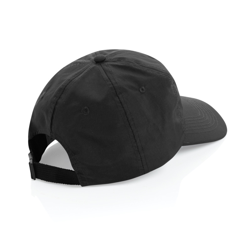 KENTO URBAN RCS dobrodružná 5-panel. šiltovka z rec. nylonu čierna 4