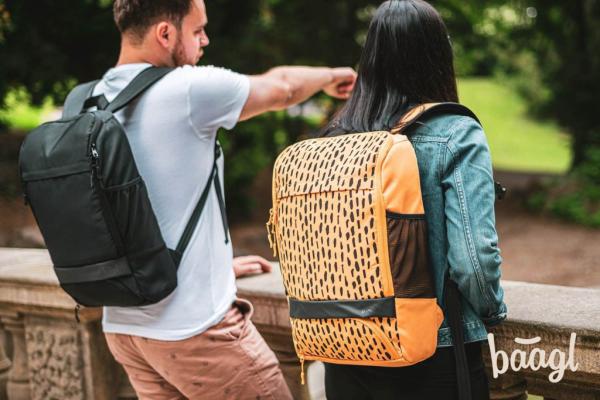 BAAGL City batoh Recykl čierny 14