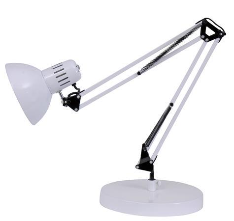 Stolová lampa, 11 W, ALBA "Architect", biela 3