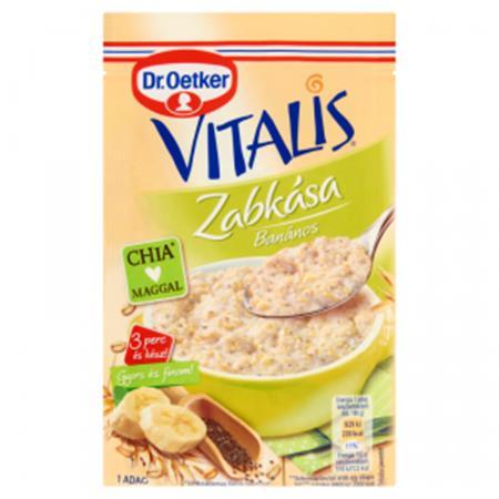 DR OETKER Ovsená kaša, 55 g, DR. OETKER, "Vitalis", banánová