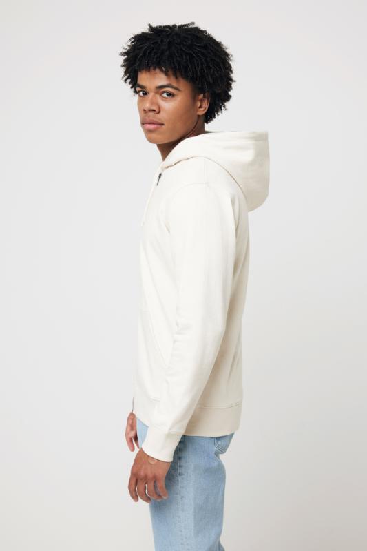 Mikina na zips s kapucňou IQONIQ Abisko z recykl. bavlny natural raw 4XL 6