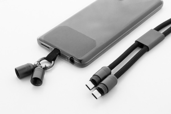 Fastly 60W kábel na mobilný telefón RPET s pútkom 4