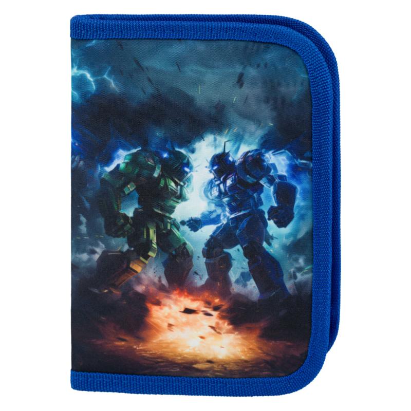 BAAGL 5 SET Ergo Roboti: aktovka, penál, sáček, desky, box 10