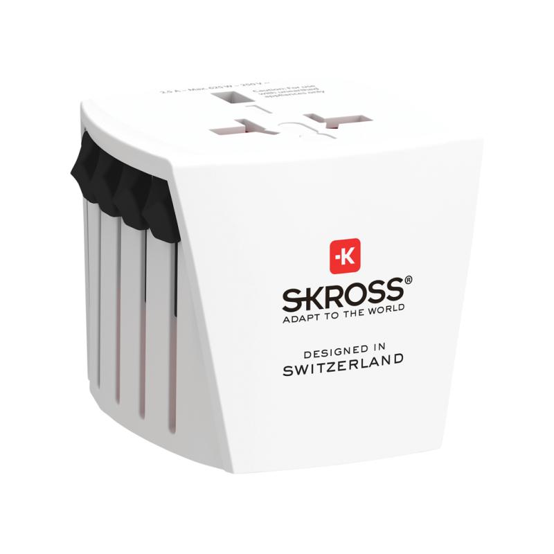 Cestovný adaptér SKROSS World MUV Micro biela