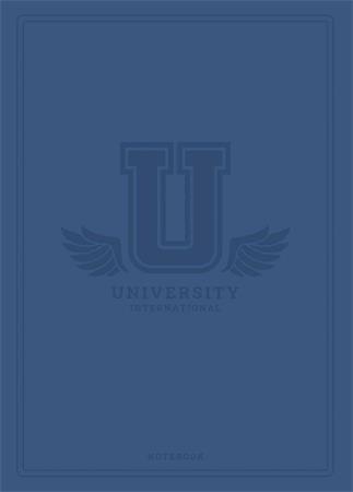 Zošit, A5, štvorčekový, 60 listov, SHKOLYARYK "University International", mix 2