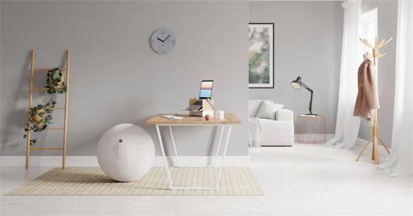 Nástenné hodiny, 30 cm, ALBA "Horpet", tmavosivá 5