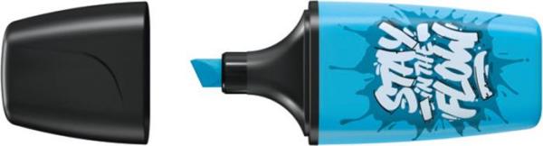 Zvýrazňovač, 2-5 mm, STABILO "Boss Mini Snooze One", modrá 2