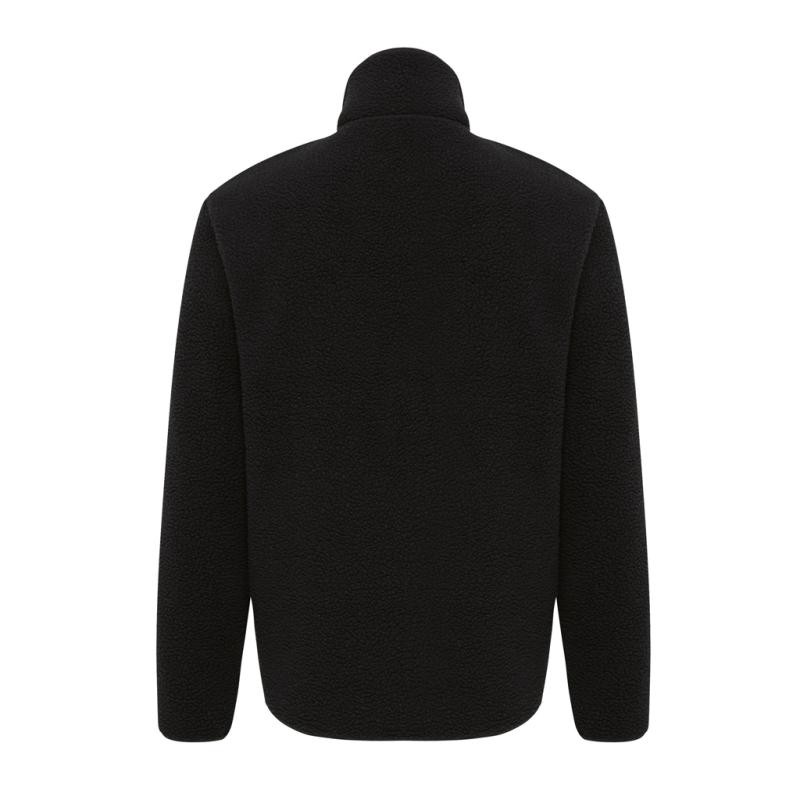 Pile fleece bunda IQONIQ Diran z recykl. polyesteru čierna XXS 2