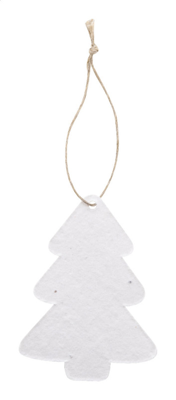 CreaJul Seed vlastné semienkový papier vianočný stromček ozdoba, vianočný stromček 2