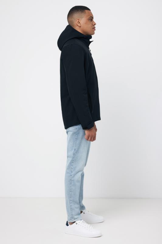 Pánska soft shell bunda IQONIQ Makalu z recykl. polyesteru čierna 4XL 7