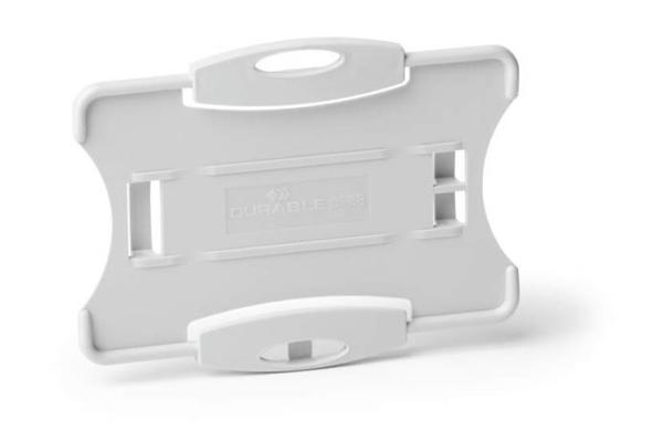 Držiak na identifikačnú kartu, 1 ks, DURABLE "ECO", sivá 1