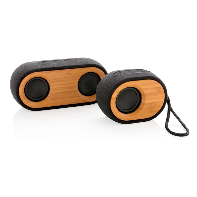Dvojitý reproduktor Bamboo X čierna 9