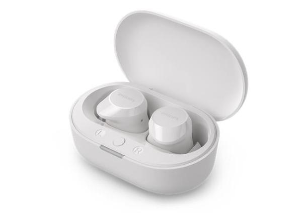 Slúchadlá, TWS bezdrôtové, Bluetooth 5.3, PHILIPS "TAT1209", biele 3