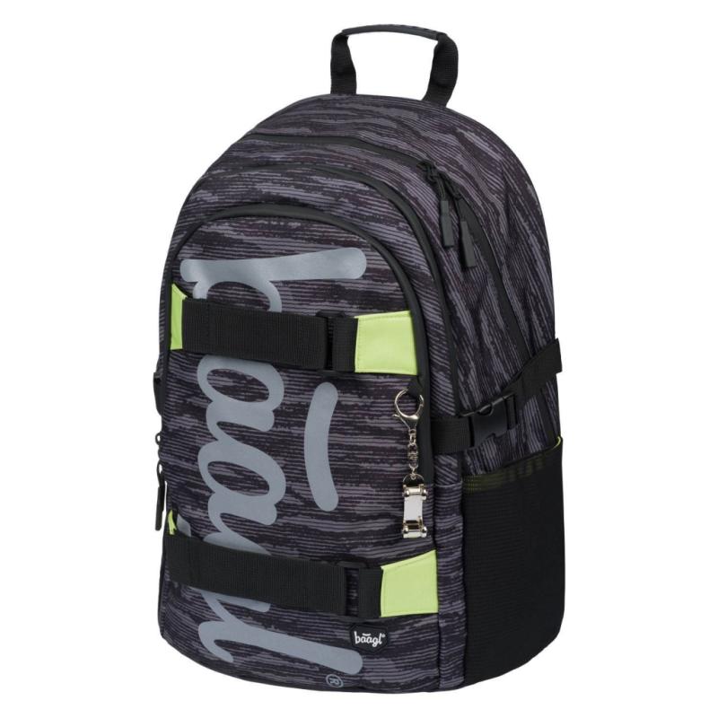 BAAGL  Školský batoh Skate Grey 1