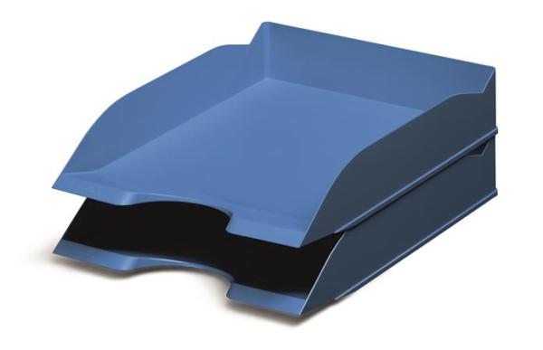 Odkladač, plastový, DURABLE "Eco", modrá 2