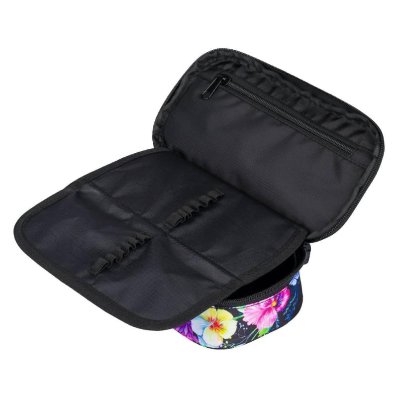 BAAGL Peračník etui Skate Kvety 2