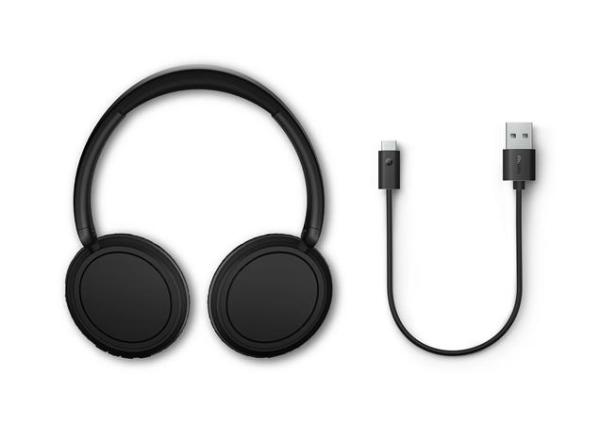 Náhlavné slúchadlá, bezdrôtové, Bluetooth 5.3, PHILIPS "TAH5209", čierna 8