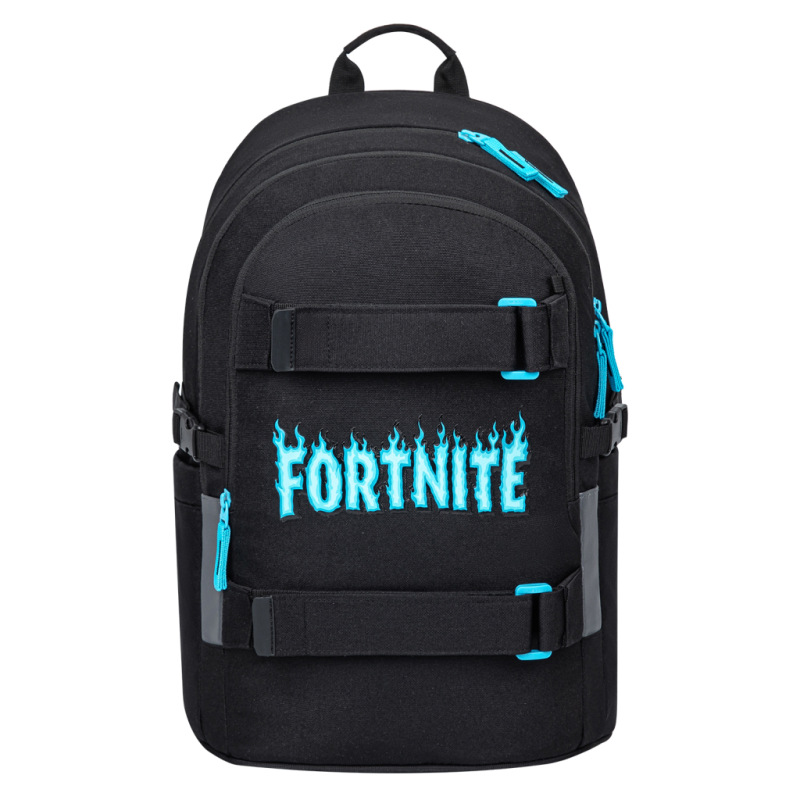 BAAGL SADA 5 Skate Fortnite Blue: batoh, športová taška, ľadvinka, obal na notebook, peňaž 1