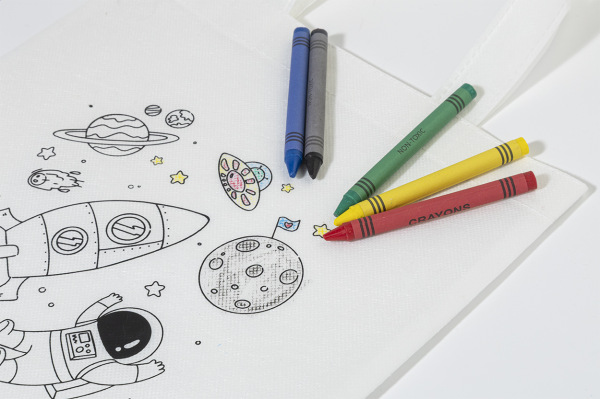 Spacolo RPET nákupná taška na vyfarbenie 5