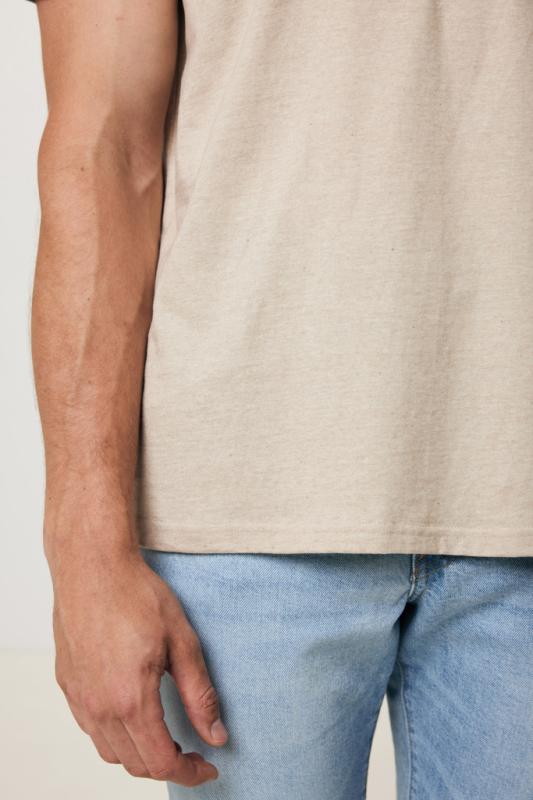Ľahké tričko IQONIQ Sierra z recykl. bavlny light heather brown XXS 14
