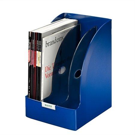 LEITZ Zakladač "Plus Jumbo", s priehrdakami, modrý