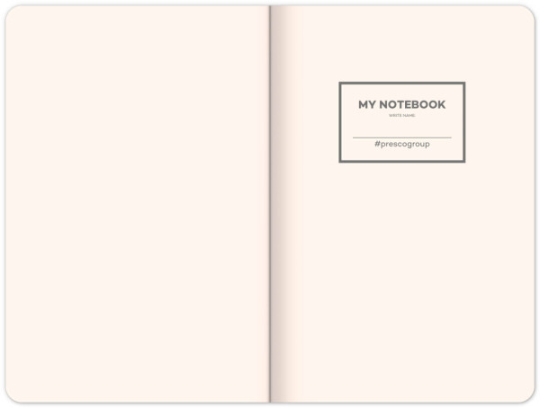 NOTIQUE Notebook Skiver, modromodrý, linajkovaný, 13 x 21 cm 2