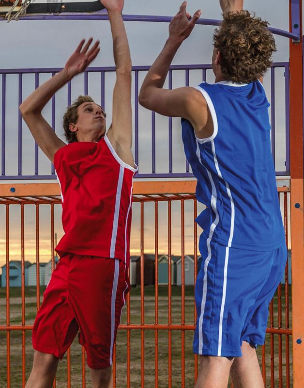 Basketbalový pánsky rýchloschnúci top 6