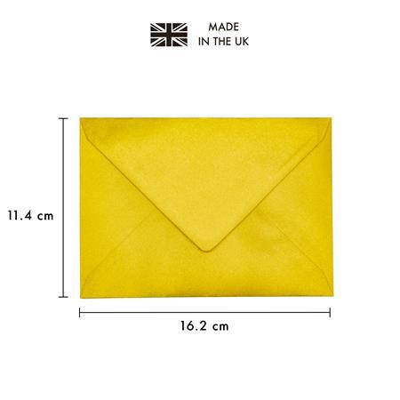 Obálka, C6, silikónová, PUKKA PAD "Gold", zlatá 4