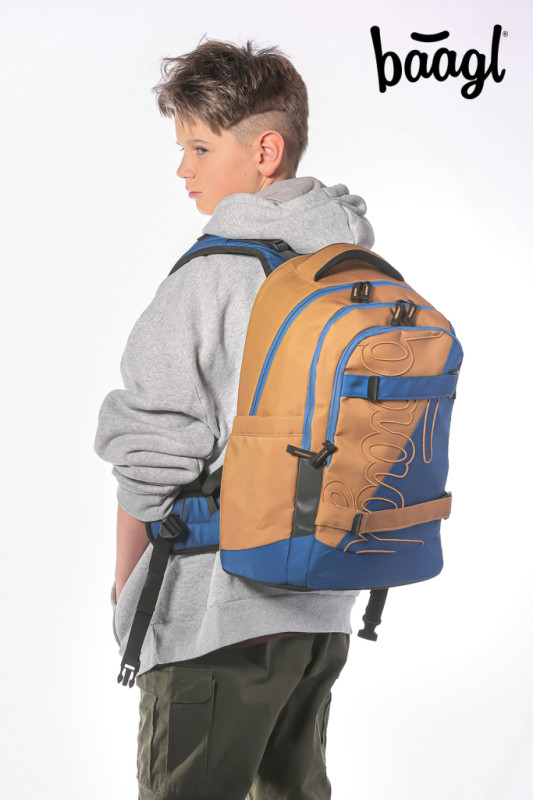 BAAGL SADA 3 Skate Max Duo: batoh, peračník, vrecko 8