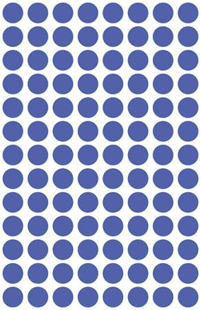 Etikety, okrúhle, priemer: 8 mm, odstrániteľné, AVERY ZWECKFORM, modré, 416 etikiet/bal 3