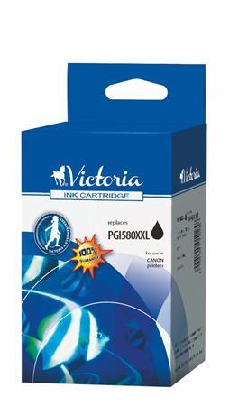 PGI-580XXL Atramentová náplň k tlačiarňam Pixma TS7550, TS8150, TS9150, VICTORIA, čierna, 1