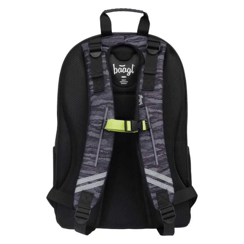 BAAGL  Školský batoh Skate Grey 3