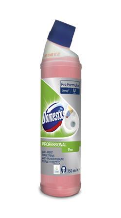 Čistiaci prostriedok na WC,  0,75 l, DOMESTOS "Professional Eco", čerstvá 1