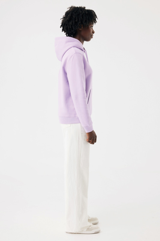 IQONIQ Joshua Unisex mikina s kapucňou z rec. bavlny lavender S 7
