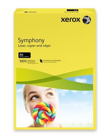 Kancelársky papier, farebný, A4, 80 g, XEROX "Symphony", tmavožltý (intenzívny) 1