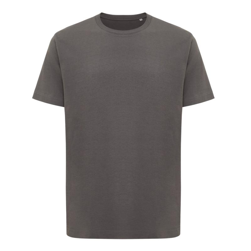 Tričko IQONIQ Kakadu relaxed fit z recykl. bavlny antracitová S 1