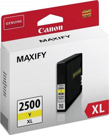 PGI-2500YXL náplň do tlačiarní Maxify MB5350, CANON, žltá, 19,3 ml 1