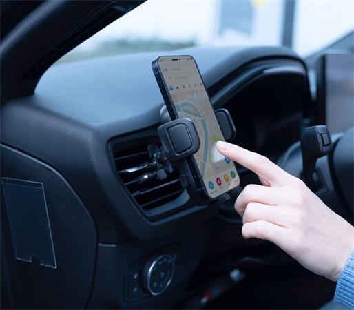 Držiak na mobil do auta, uchytenie do ventilácie, TRUST "Runo", čierna 5