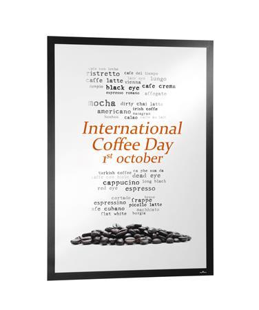 Informačný rám, 50x70 cm, DURABLE "DURAFRAME® POSTER", čierna