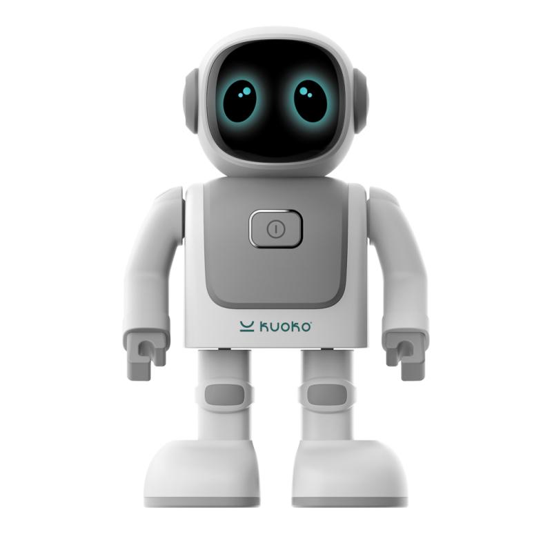 Tancujúci robot s reproduktorom Robert biela 5