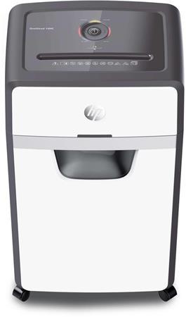 Skartovací stroj, mikrokonfety, 16 listov, HP "Oneshred 16MC", svetlosivá