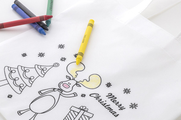 Julfar Shop vianočná taška na vyfarbenie 3