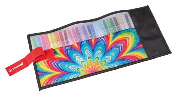 Fixky, sada, STABILO "Pen 68 ARTY", 25  rôznych farieb 5