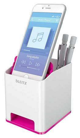 Držiak na písacie potreby, LEITZ "Wow", ružová 4