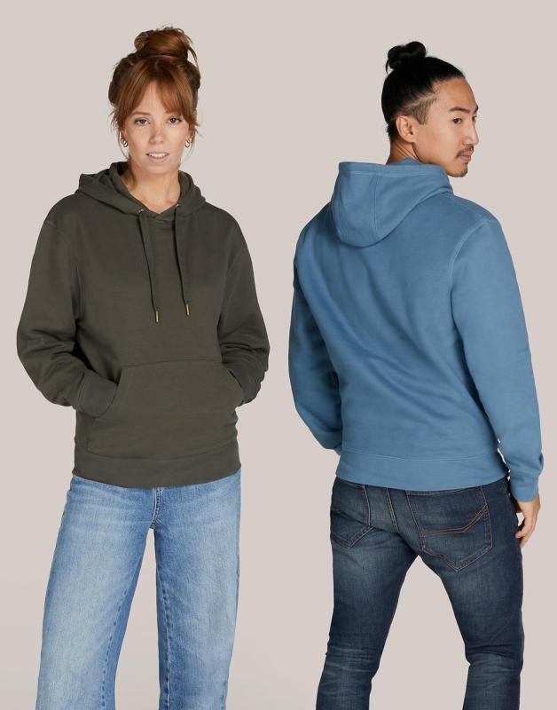 Signature Tagless Unisex mikina s kapucňou