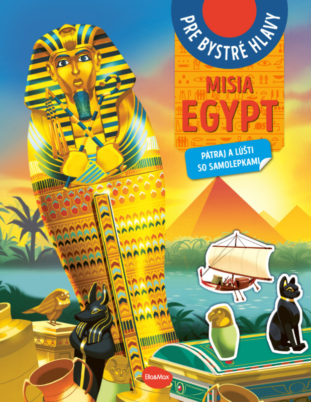 MISIA EGYPT – Pátraj a lúšti so samolepkami 6