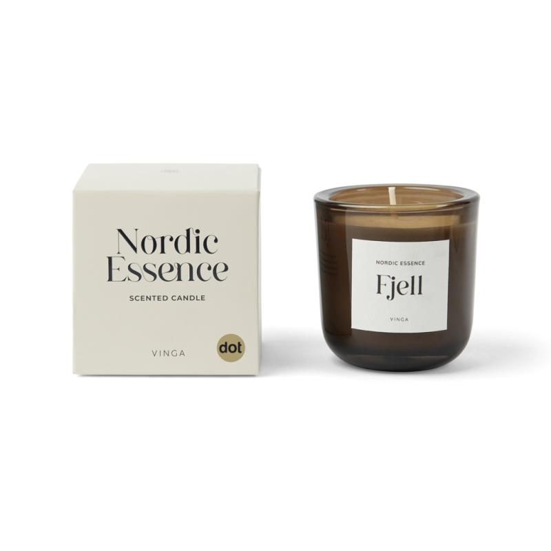 Malá vonná sviečka VINGA Nordic essence off white 3