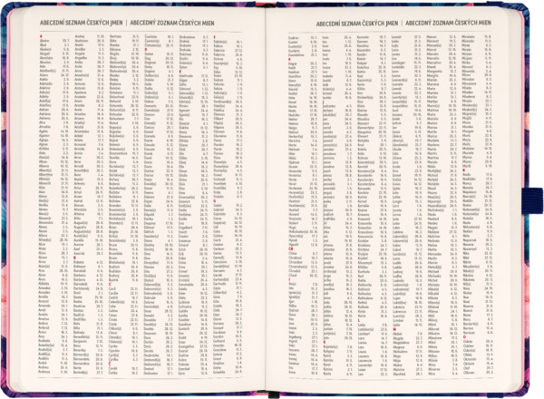 NOTIQUE Planbook diár/notes Kytica 2026, 13 x 21 cm 4