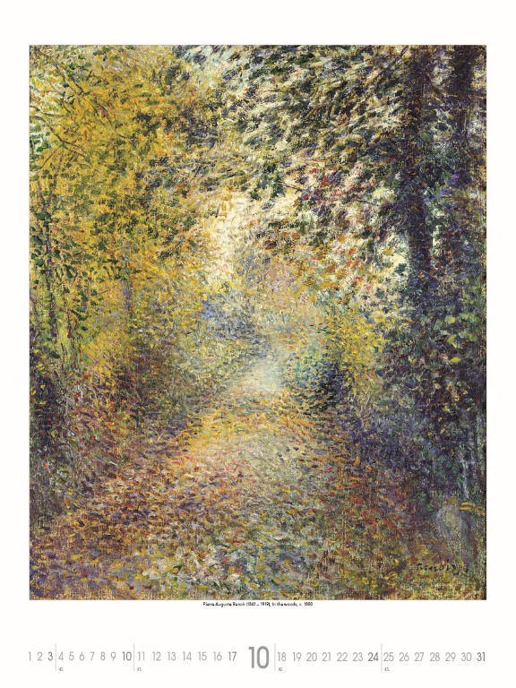 Nástenný kalendár Impressionists 2027 11
